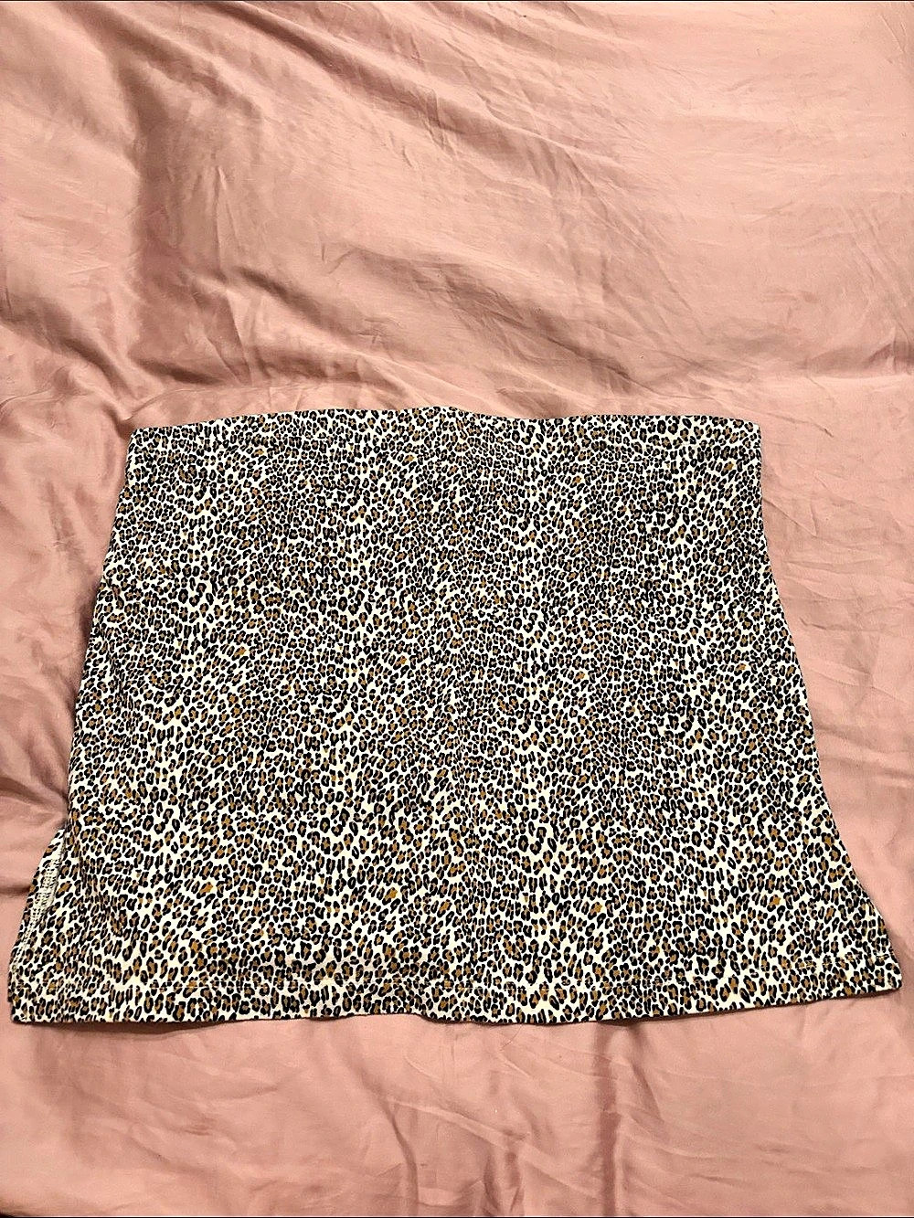 American Eagle Leopard Print Mini Skirt Size Large Like New